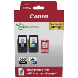 Canon, Druckerpatrone, PG-560/CL-561 Multipack (BK, Color)