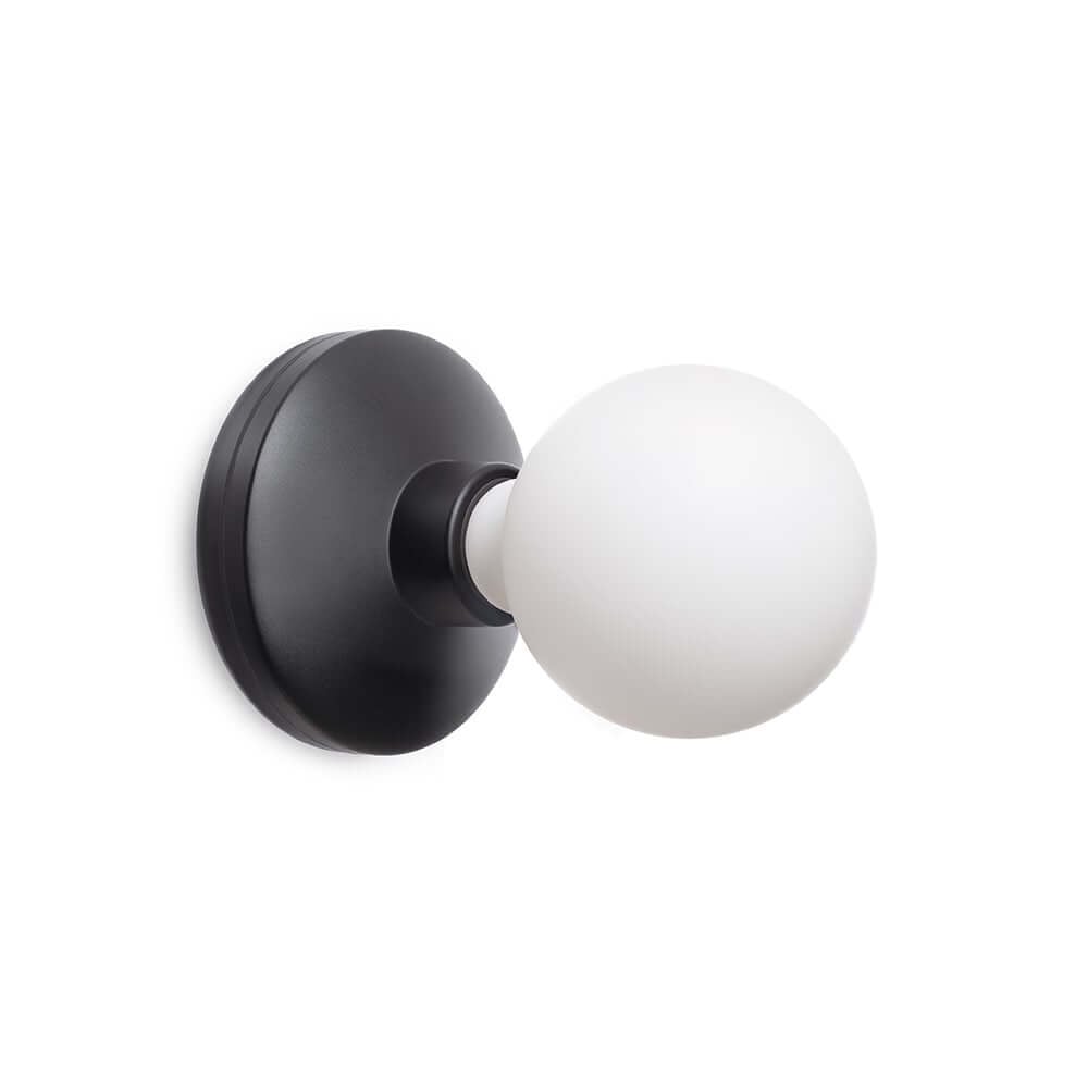 Humble Bee Oplaadbare Wandlamp Black Frosted