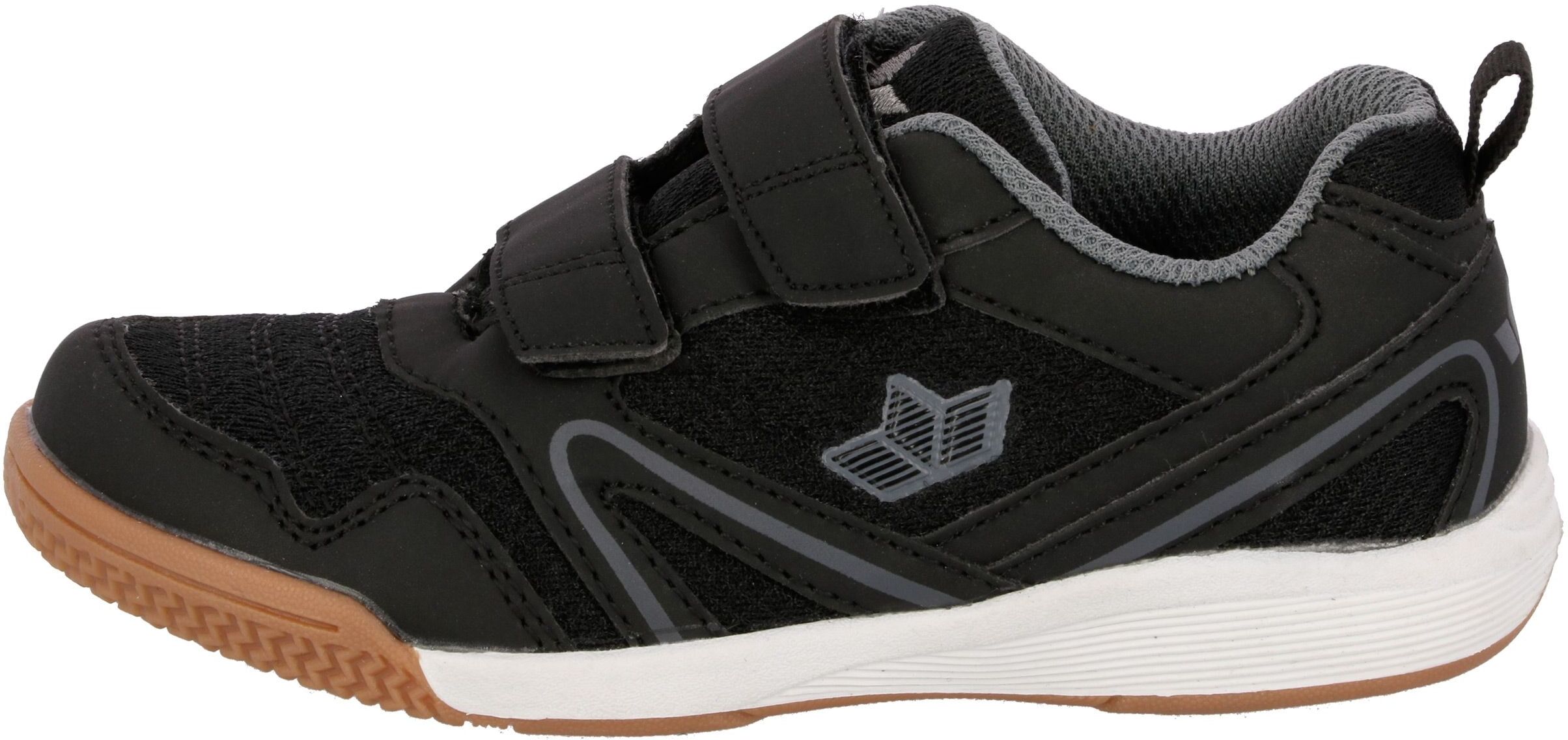 Laufschuh LICO "Sportschuh Boulder V", Jungen, Gr. 35, schwarz, Synthetik, Schuhe Laufschuh