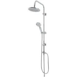 `Platinum` Chrom Duschsäule mit 3 Funktionen Handbrause