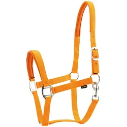 Horse Guard Nylonhalfter für Pferde - orange - Pony
