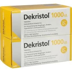 Dekristol 1000 I.e. Tabletten 200 ST