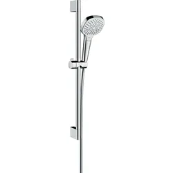 hansgrohe Croma Select E Brauseset Multi EcoSmart mit Brausestange 65 cm, weiß/ chrom, 26581400