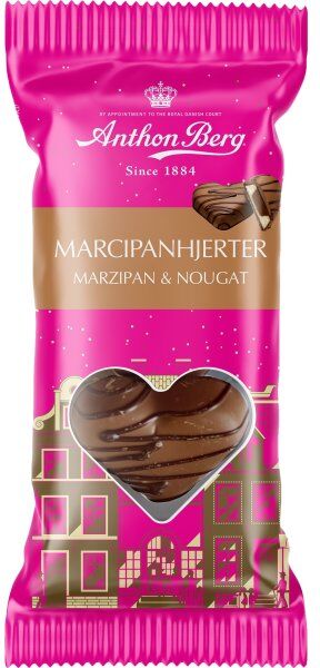 Anthon Berg Marcipanhjerter Nougat, 84 G