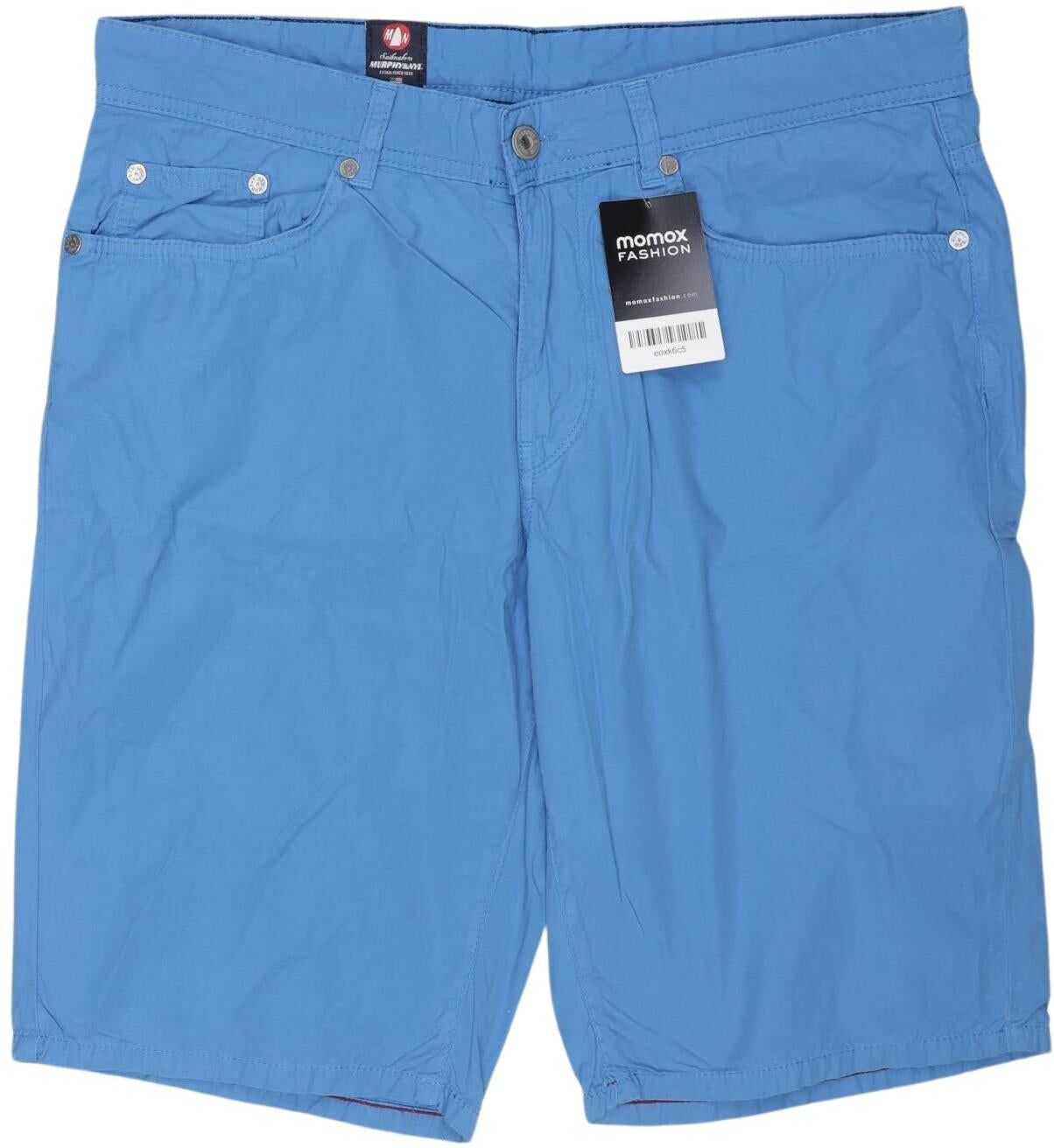Murphy&Nye Herren Shorts, Blau, Gr. W33, Baumwolle - Second Hand