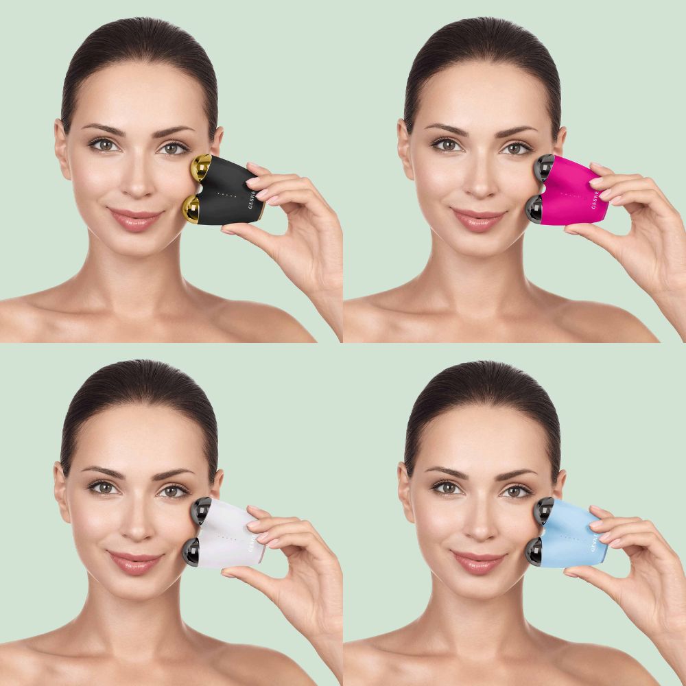 Geske MicroCurrent Face-Lifter 6 in 1 SmartAppGuided 1&nbsp;un. Aquamarine