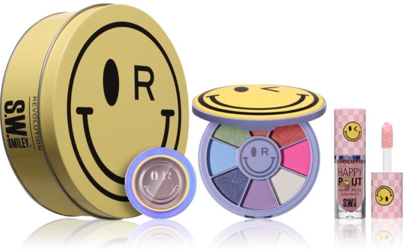 Revolution S.W.Smiley Gift Set coffret cadeau pour femme 3 pcs