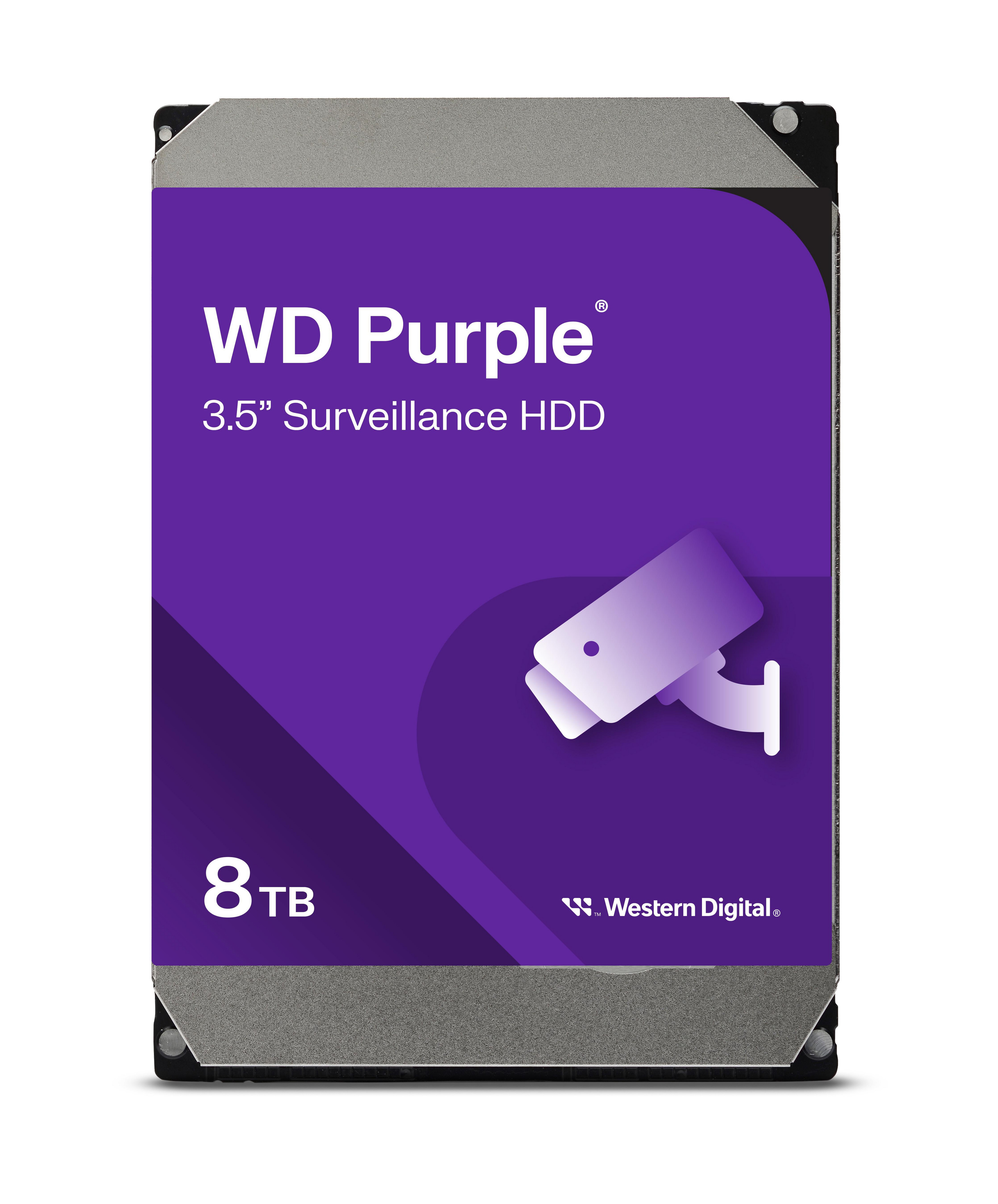 Western Digital WD Purple WD85PURZ - 8 TB 3,5 Zoll SATA 6 Gbit/s