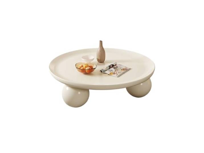 ksjdieunf Couchtisch Runder Kleiner Wohnzimmertisch for Wohnungen, Kreatives Sofa, Couchtisch Tische for Wohnzimmer(A)
