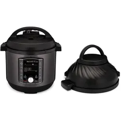 Instant Pot Multicooker Pro Crisp, Dampfgarer + Reiskocher, Schwarz