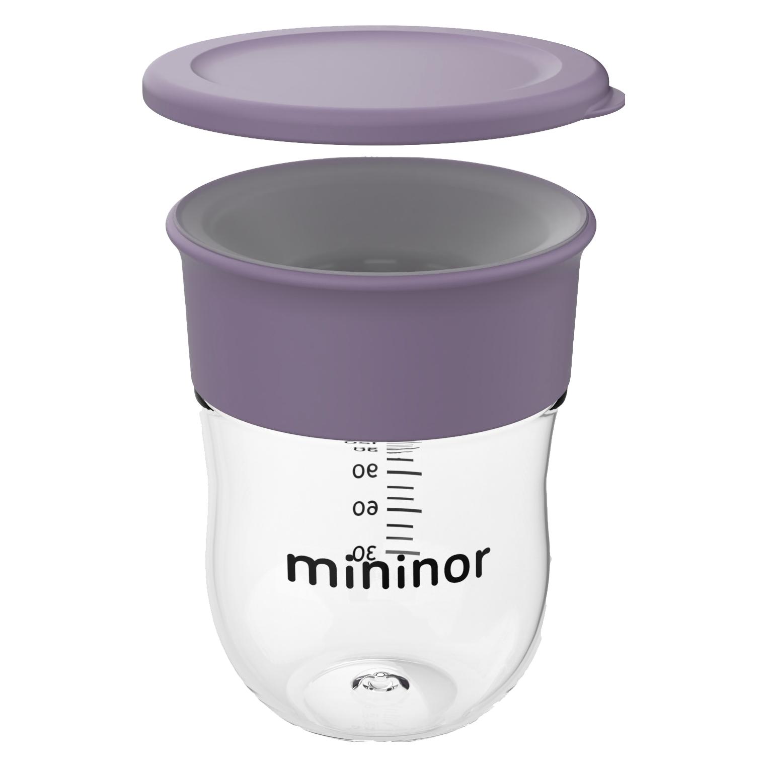 Mininor Global - Training Cup 220ml - Lilac flower (14283) (14283)