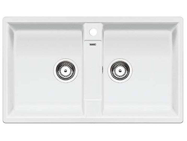 BLANCO 516678 Küchenspüle Zia 9, Silgranit PuraDur, Weiß