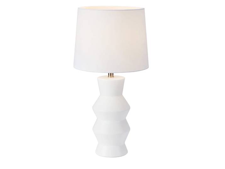 Lampe de table 1xe27 blanc