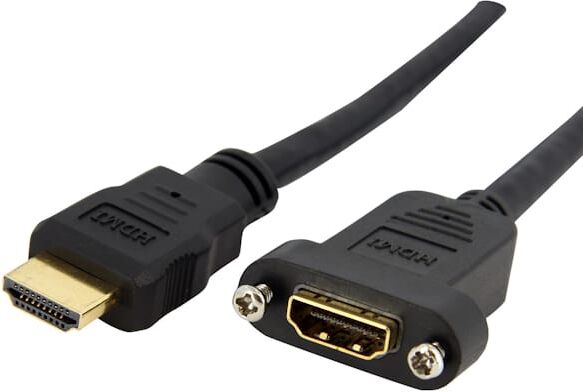 StarTech.com 3ft HDMI Female to Male Adapter, 4K High Speed