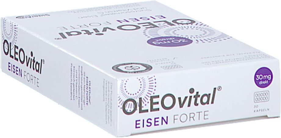 OLEOVital Eisen Forte 30MG Kapseln 30stk