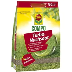 Compo, Samen, Turbo Nachsaat 2,6 kg (Rasensamen)