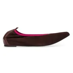 Wonders für Damen. A-3832_4653_9332 Ballerinas aus Leder Triana 32 Braun (37), Wohnung, Keine, Lässig