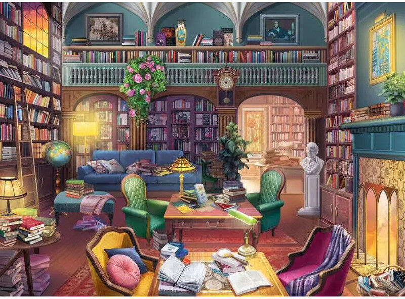 Puzzle Large 500 pcs Bibliothèque de rêve - Ravensburger