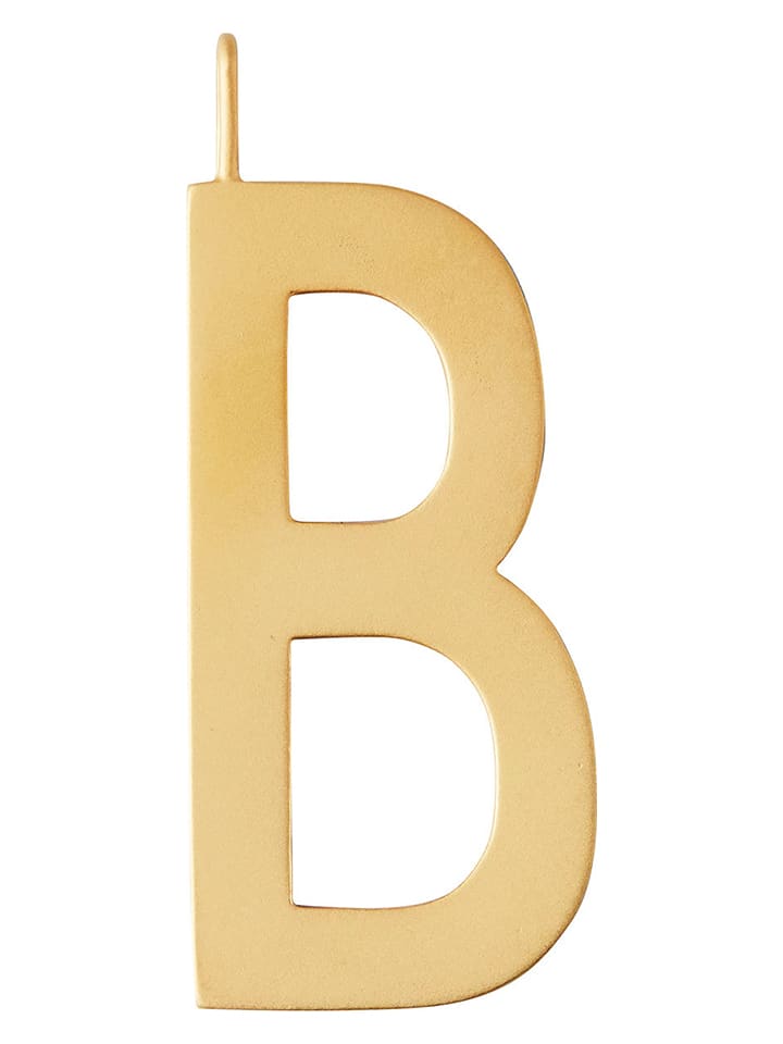 Design Letters Vergold. Anhänger "Archetypes" - (L)3 cm - onesize