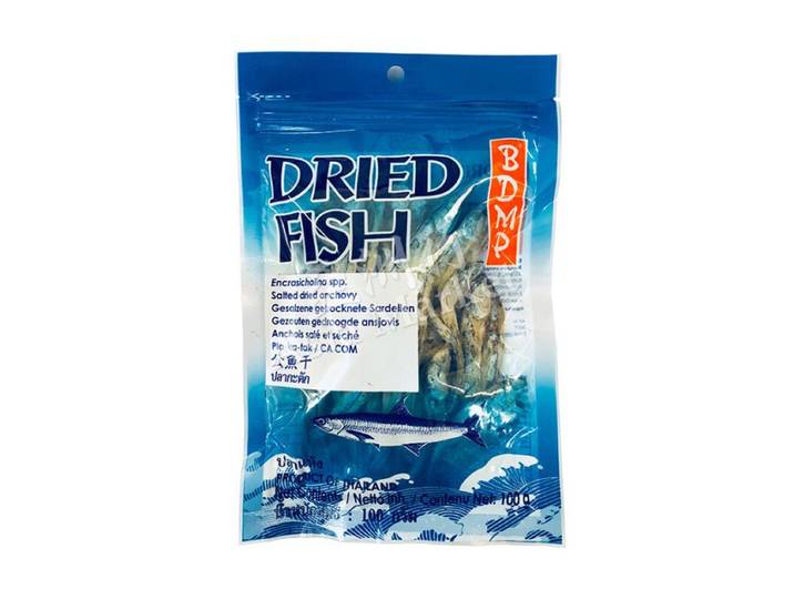 BDMP Anchois salés et séchés - 100 g