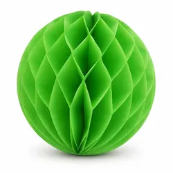 Creativery 1 Wabenball 15cm Papierkugeln Honeycomb Pompons Hängedeko Partydeko Dekoball Hellgrün