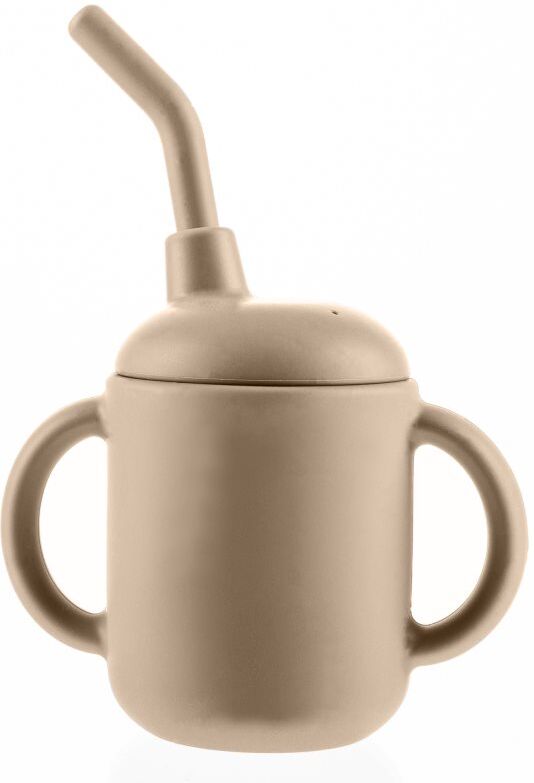Zopa Silicone Mug cup 2-in-1 Sand Beige 1 pc