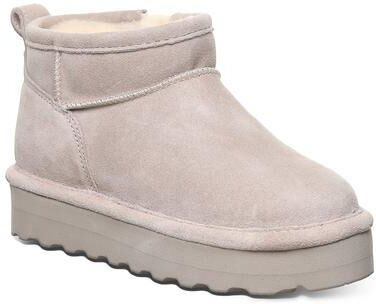 BEARPAW Retro Shorty Youth - Girls 13 Toddler Grey Boot Medium