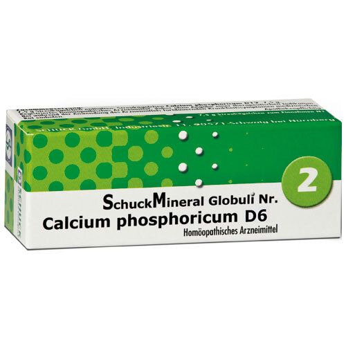 Schuckmineral Globuli 2 Calcium phosphoricum D 6 7,5 g