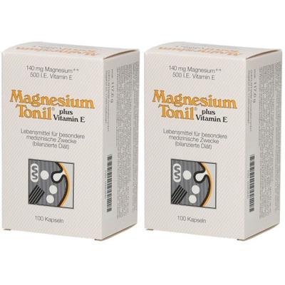 Magnesium Tonil plus Vitamin E Kapseln 2x 2x100 St
