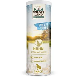 WILDES LAND Katze Freeze Dried Katzen-Snack Freeze Dried Huhn 30g