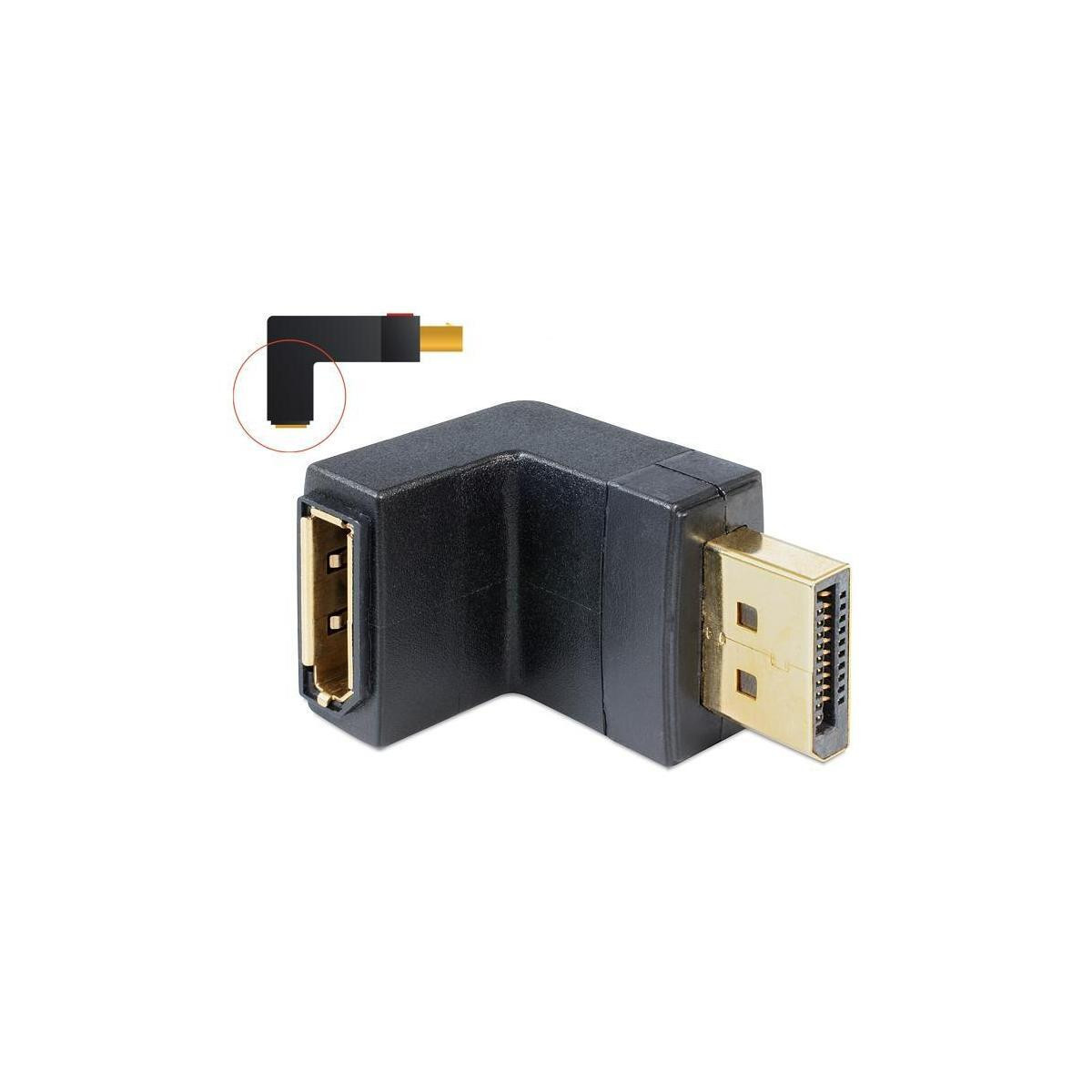 Delock DisplayPort naar DisplayPort adapter (mannelijk naar vrouwelijk)