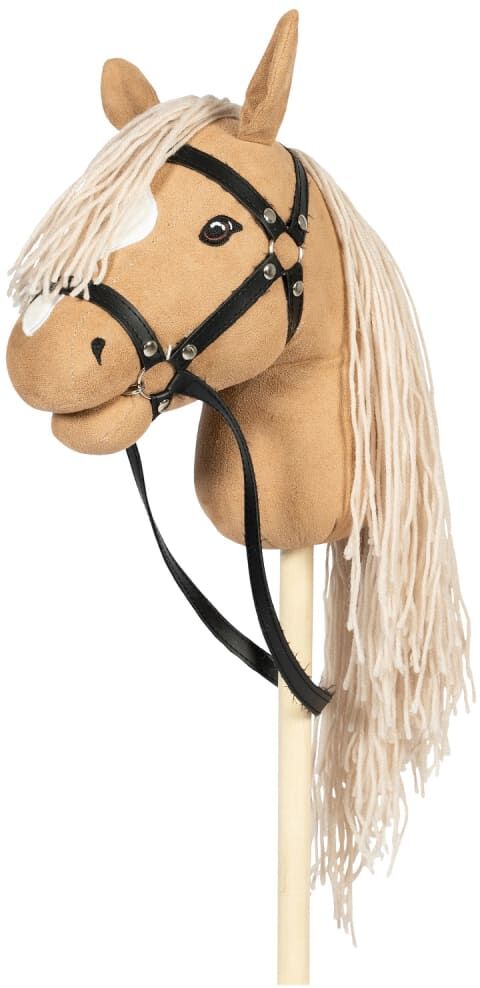 ByAstrup Caballo de palo boca abierta, beige