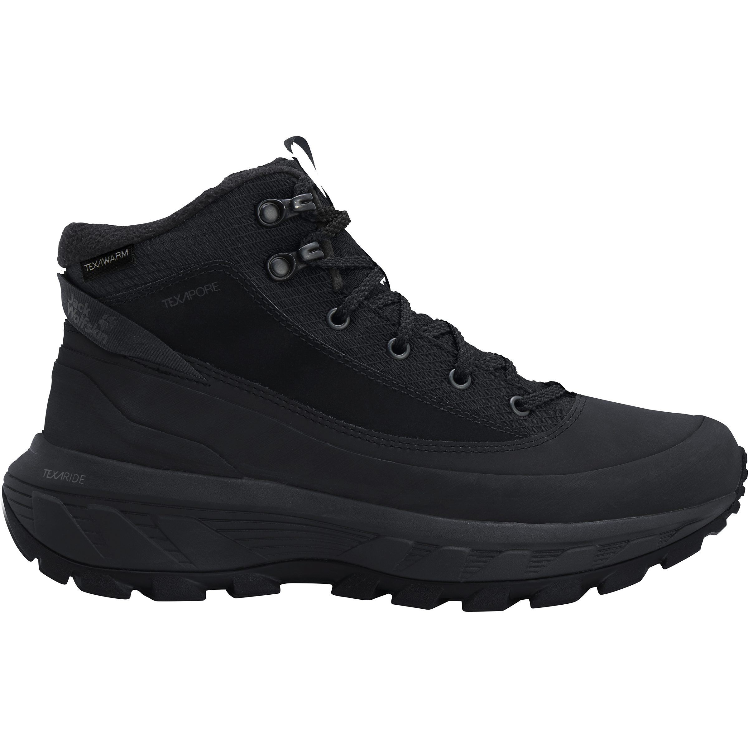 Jack Wolfskin Wild Quest Texapore Mid Damen Winterschuhe & Winterstiefel schwarz Größe 37.5 Camping Wasserdicht