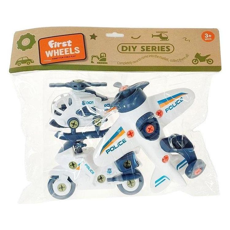 Adar Set mit 3 drehenden Polizeifahrzeugen (54614556)