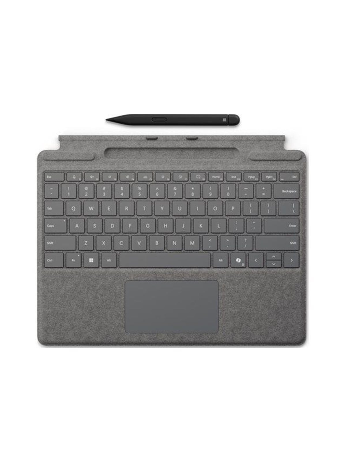 Microsoft Surface Pro Keyboard - Tastatur - Englisch - Grau