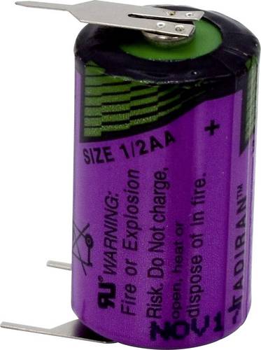 Tadiran Batteries SL 350 PT Spezial-Batterie 1/2AA U-Lötpins Lithium 3.6V 1200 mAh 1St.