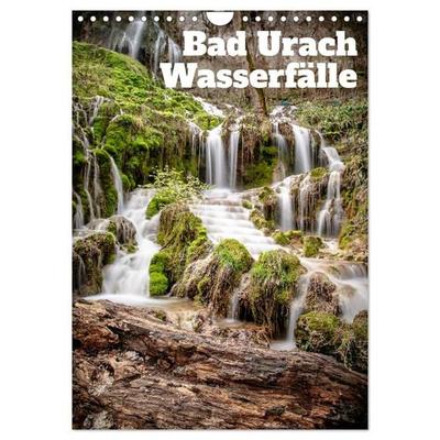 Bad Urach Wasserfälle (Wandkalender 2027 DIN A4 hoch), CALVENDO Monatskalender