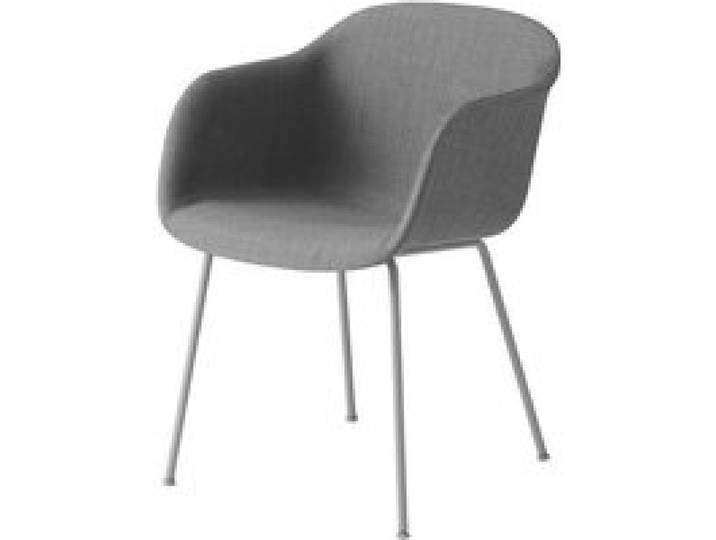 Muuto - Fiber Armlehnstuhl Rohrgestell