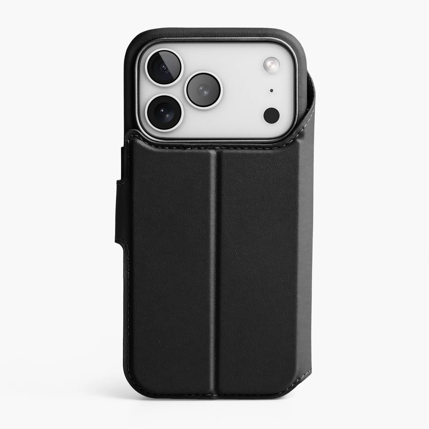 Vonmählen Like Leather Folio für iPhone 17 Pro Max schwarz