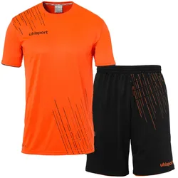 uhlsport Score 26 Set (Trikot+Shorts) Kinder 131 - fluo orange/schwarz 116