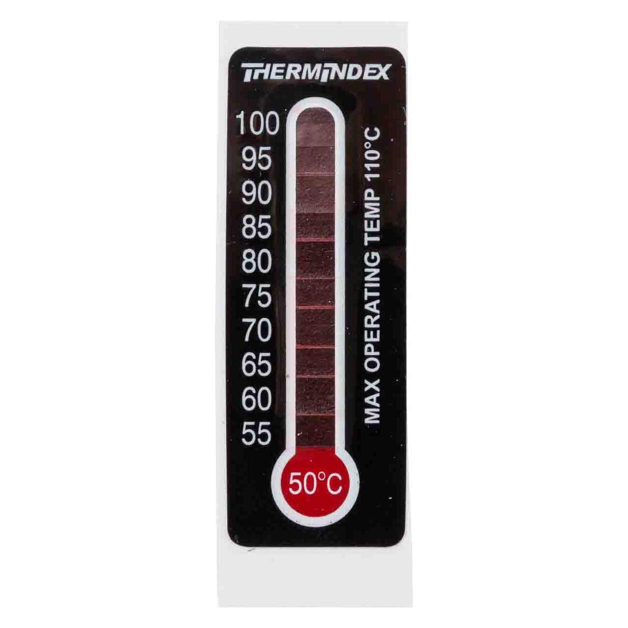 Brady Temperaturanzeigendes Etikett, Thermometer (195838)