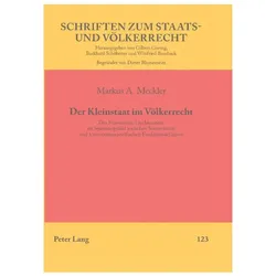 Der Kleinstaat im Völkerrecht, Fachbücher von Markus Meckler
