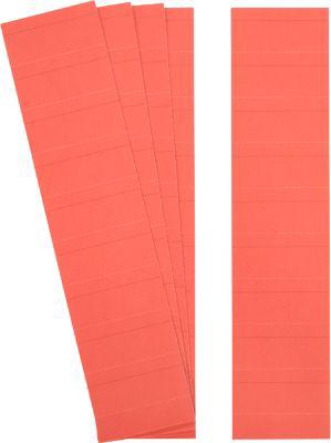 Steckkarten für Ultradex Stecktafeln Planrecord, beschreibbar, B 70 x H 32 mm, Karton, rot, 90 Stück