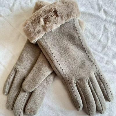 LightInthebox Women's 1 Pair Fingertips / Winter Gloves Streetwear / Outdoor Gloves - Solid Colored Full Finger