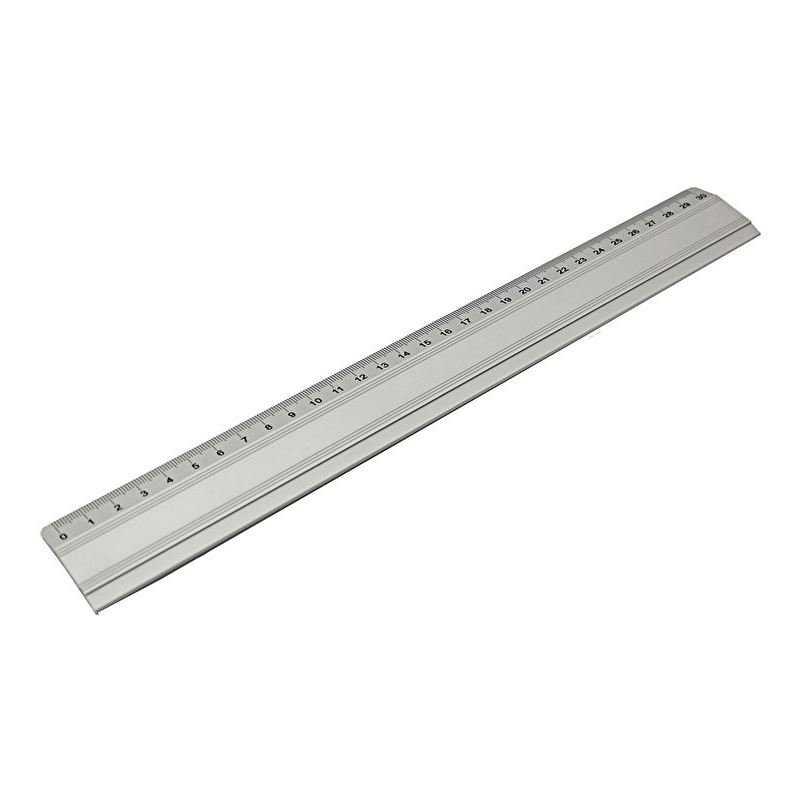 WEDO Lineal 30,0 cm, silber