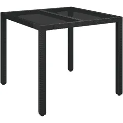 vidaXL, Gartentisch + Balkontisch, Alessio (4x Sessel + Tisch) (90 x 90 x 75 cm)