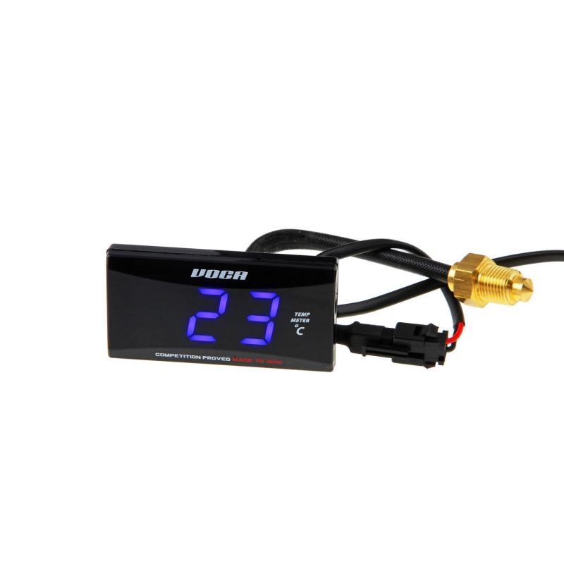 Thermomètre Voca Racing 0-120º C LED bleu