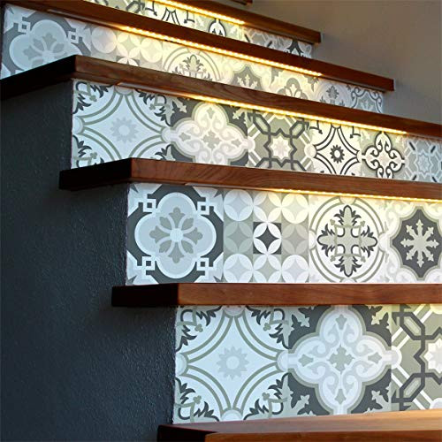 Azulejos Zelfklevende Tegelstickers met Tegentekens, 2 stroken, 15 x 105 cm