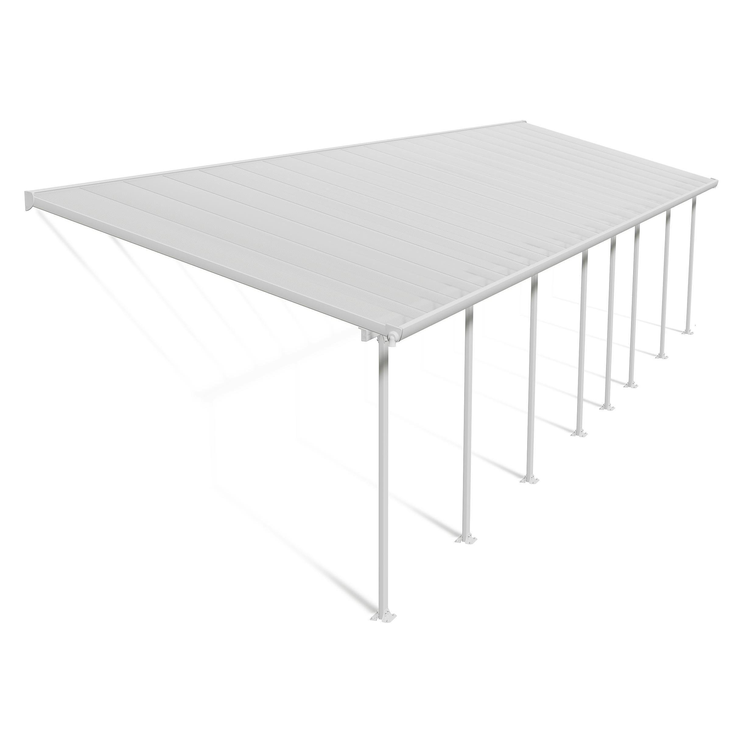 Canopia Terrassenüberdachung Feria 294x1220cm Weiss (47147564)