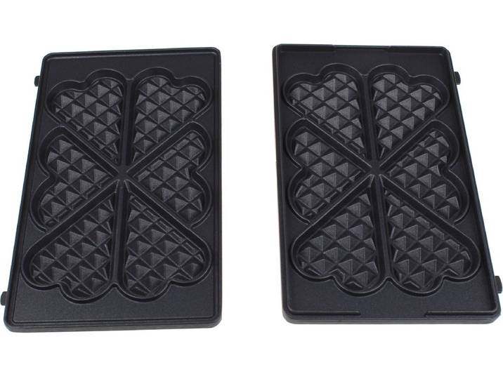Tefal Snack Collection XA800612 - Hartvormige Wafelplaten - Non-Stick Coating - Geschikt voor Snack Collection